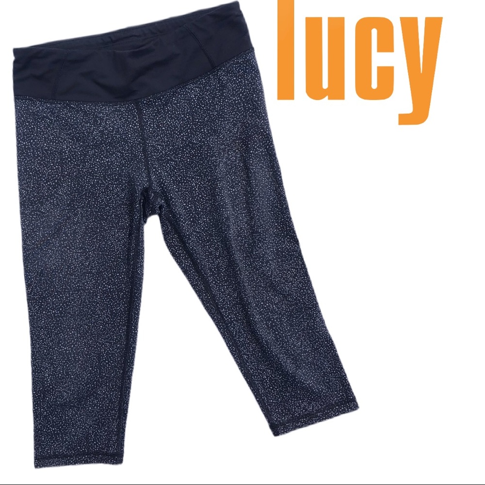 Lucy Pebbled Printed Capri Size XS